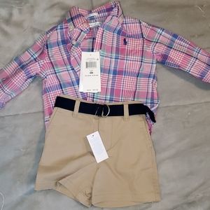 Ralp Lauren baby boy outfit